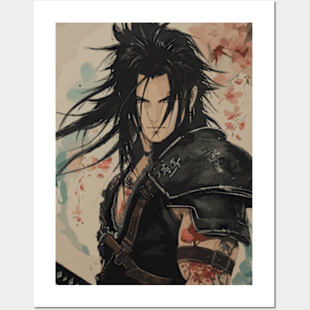 FF7 Final Fantasy VII Rebirth Zack Fair Wall Art by moreirapod